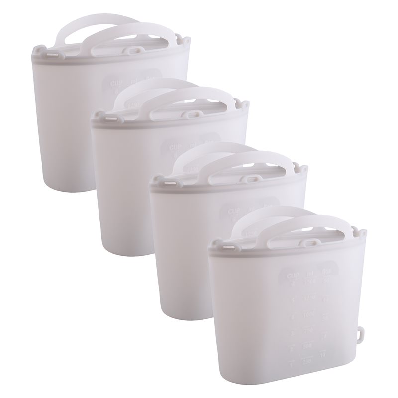 Meal Prep Freezer - AB66-Пакеты для сохранения свежести продуктов, самозакрывающиеся,