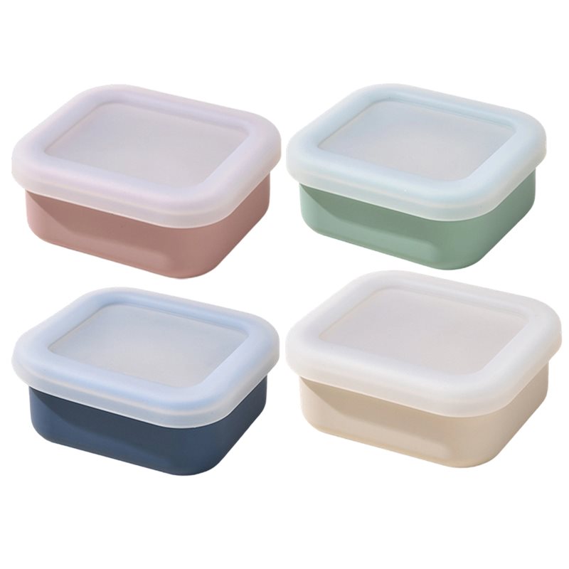 Meal Prep Freezer - Набор из 4 силиконовых форм для