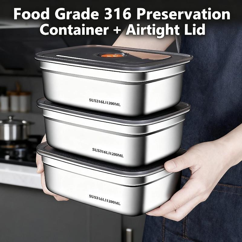 Meal Prep Freezer - Горячая распродажа: герметичный ланч-бокс из нержавеющей