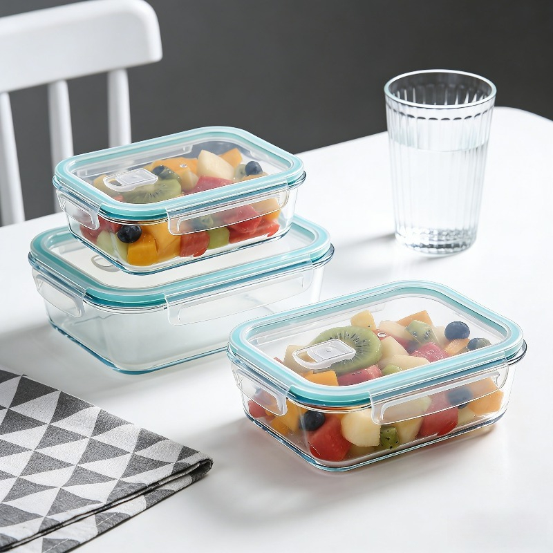 Meal Prep Glass Containers Oven Safe - Контейнер для еды из высокопрочного боросиликатного