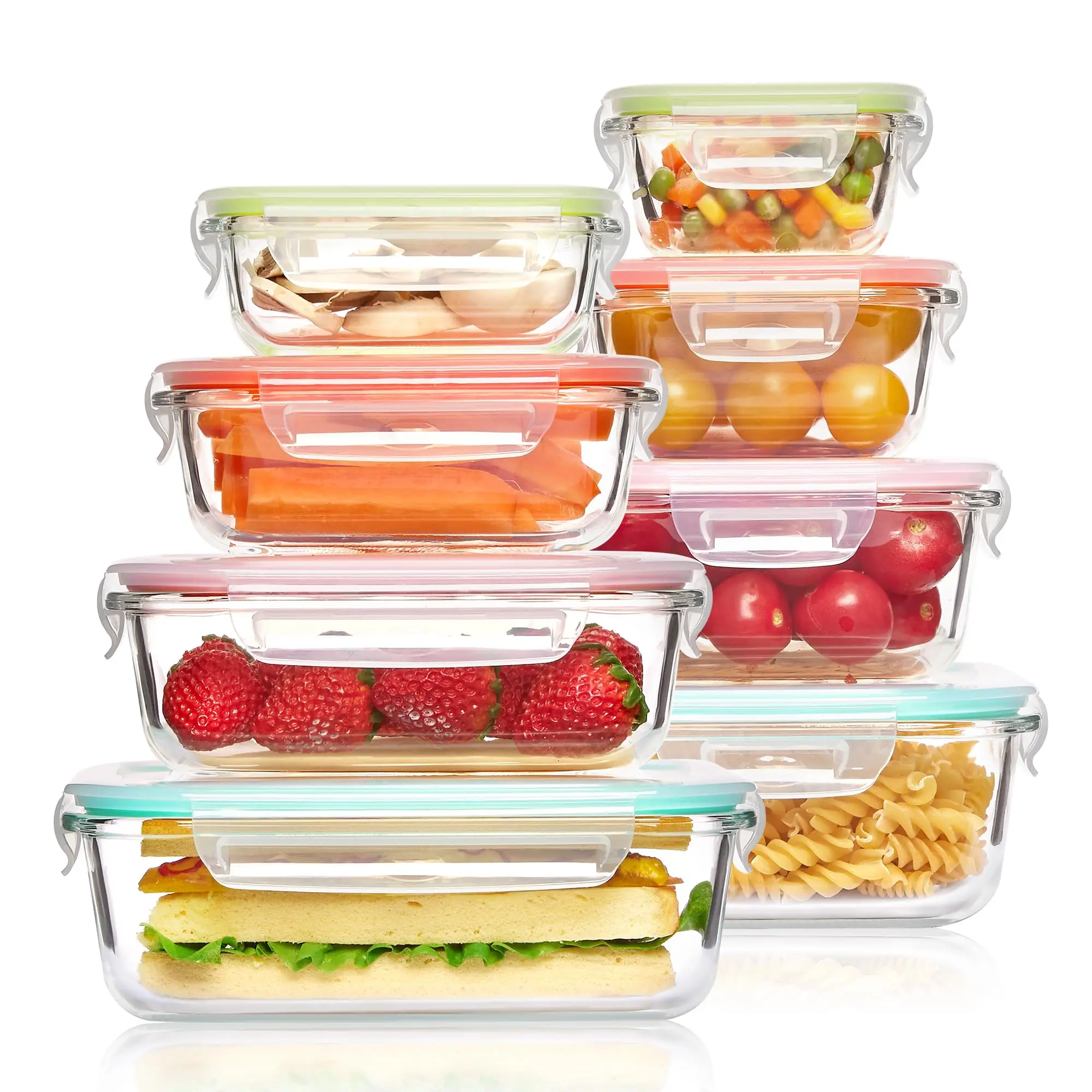 Meal Prep Dinners - Стеклянный ланч-бокс Контейнеры для хранения продуктов