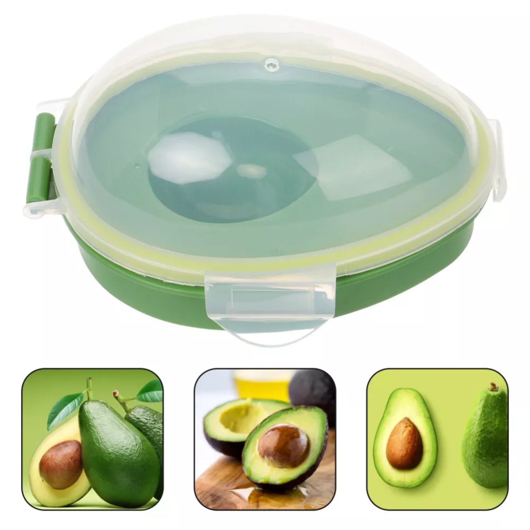 Avocado Keeper Pod - Многоразовый контейнер для хранения авокадо -