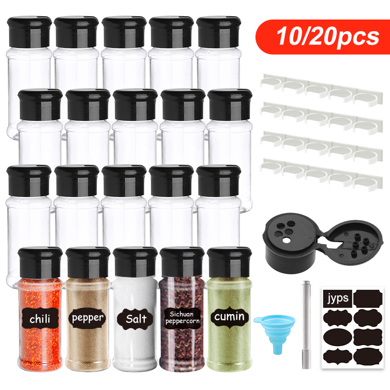 Spice Jar Labels - 5/10/15/20 шт., 3,3 унции/100 мл, пустые