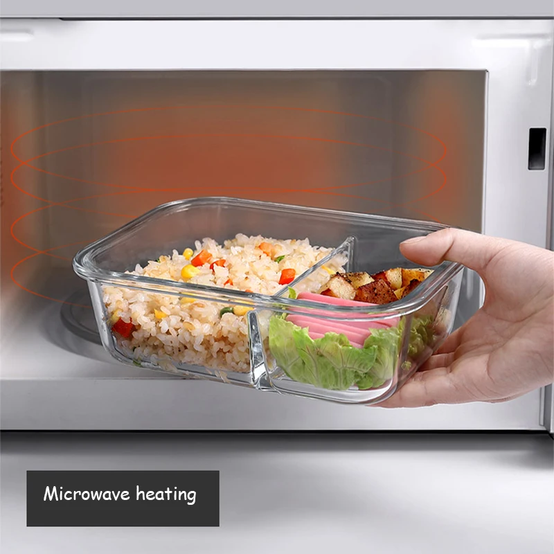 Стеклянный ланч-бокс, герметич – обзор и цена Meal Prep Glass Containers Oven Safe
