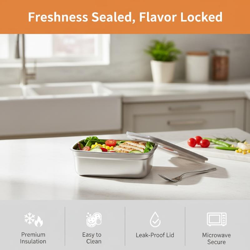 Ланч-бокс из нержавеющей стали – обзор и цена Meal Prep Freezer