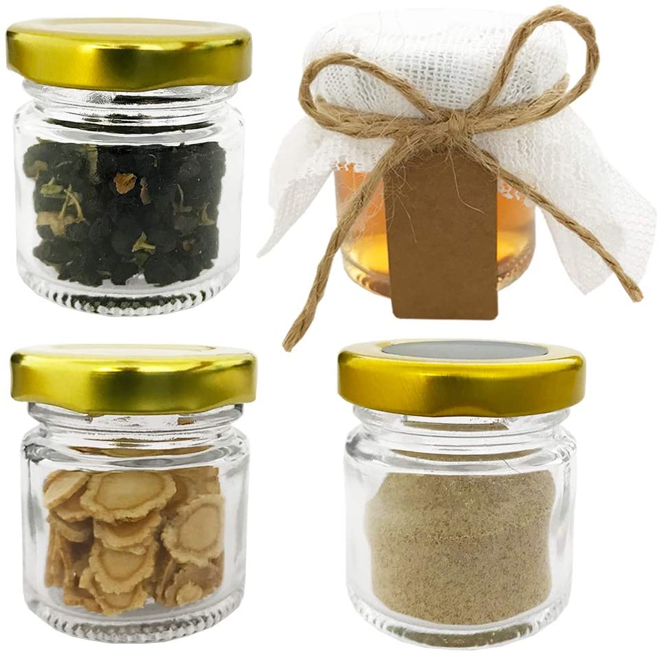 Стеклянные банки с золотыми кр – обзор и цена Spice Jar Labels