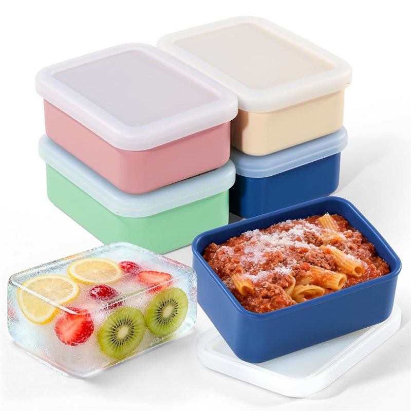 Набор из 4 силиконовых форм дл – обзор и цена Meal Prep Freezer
