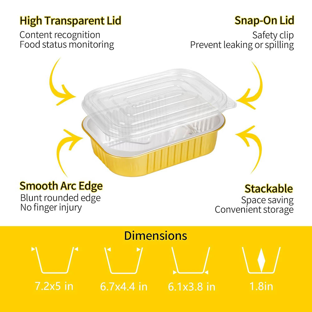 Маленькие алюминиевые формы с  – обзор и цена Meal Prep Freezer