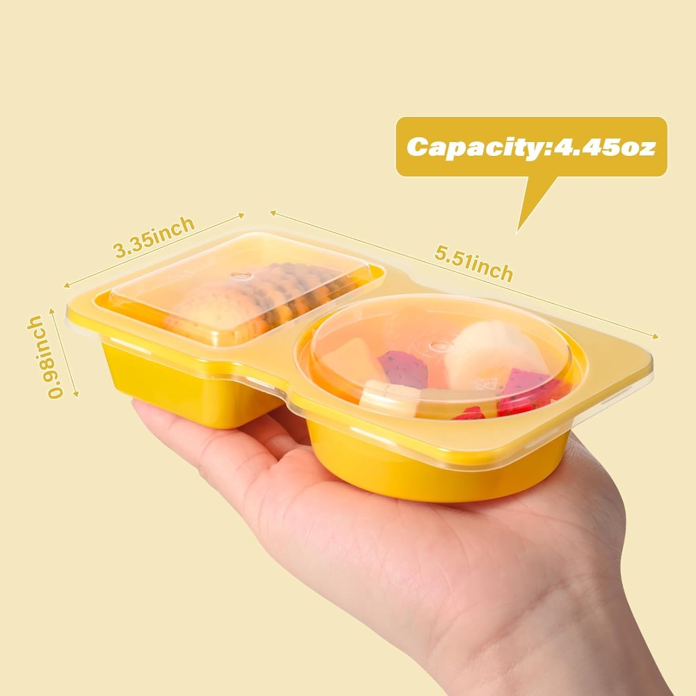 Одноразовые пластиковые контей – обзор и цена Meal Prep Yellow