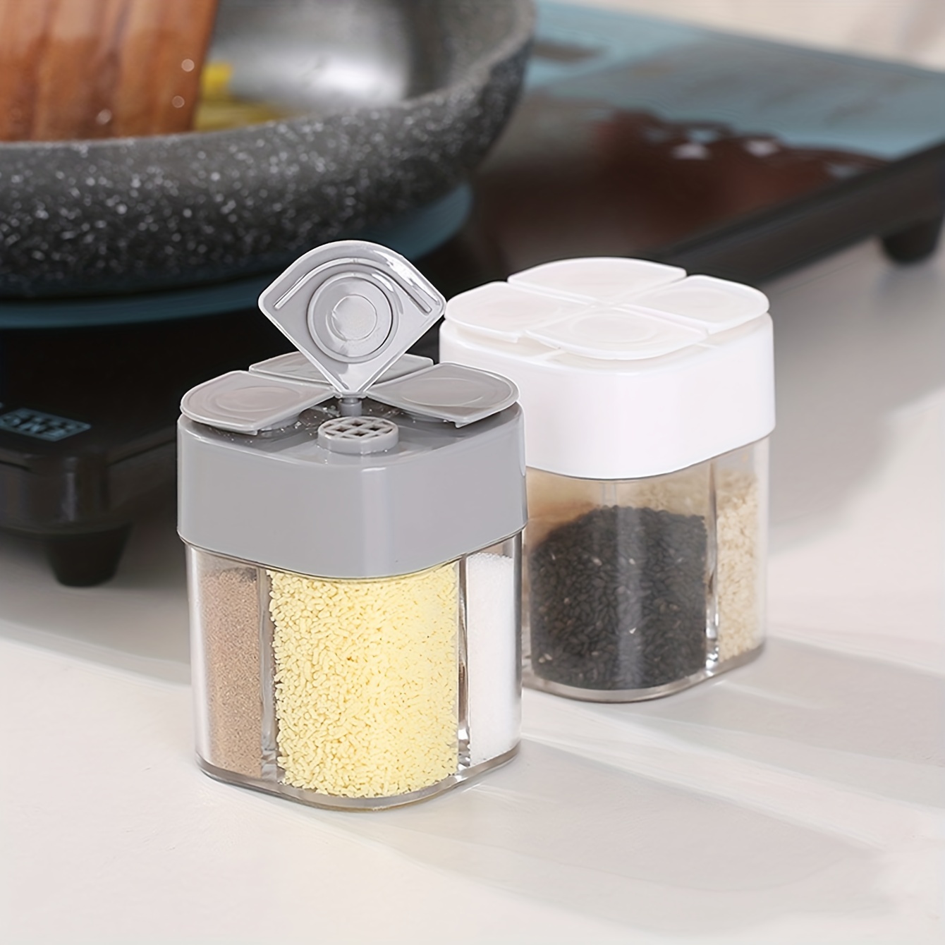 4в1 Кемпинговый шейкер для при – обзор и цена Spice Jar Labels