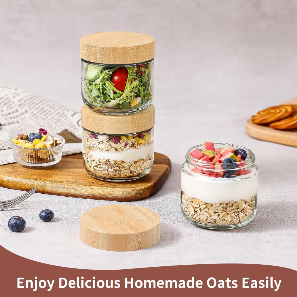 Стеклянные контейнеры для овся – обзор и цена Meal Prep Chia Pudding