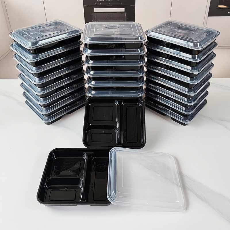Контейнеры для еды с 3 отделен – обзор и цена Meal Prep Freezer